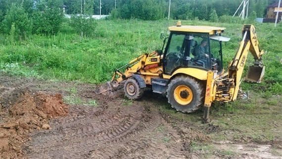 Планировка участка - земляные работы в Череповце